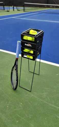 Vista 7 de Tourna Mini Ballport - Cesta para pelotas de tenis