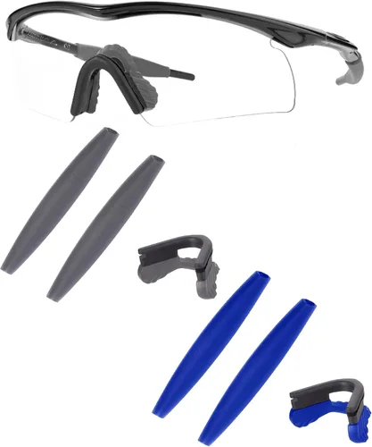 Vista 9 de Kits de goma de repuesto para gafas de sol Oakley M Frame Heater/ M Frame Sweep/M Frame Strike/M Frame Strike/M Frame Hybrid Sunglass Negro
