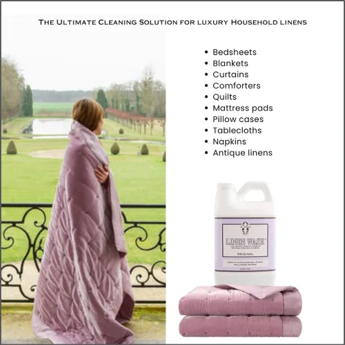Vista 5 de Le Blanc® Original Linen Wash® - Limpiador de lavandería de lujo para ropa de cama y mesa, 64 onzas (paquete de 6)