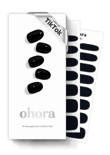 Vista 17 de ohora Tiras de uñas de gel semicuradas (N Clean Girl), color rosa, gelatina, funciona con cualquier lámpara UV/LED, calidad de salón, larga
