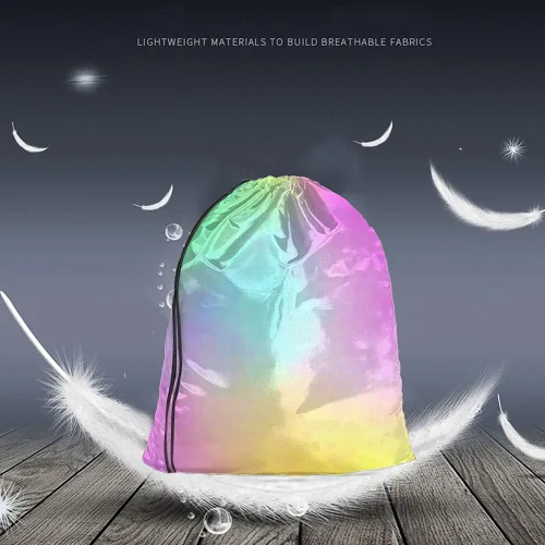 Vista 2 de Beabes Acuarela Unicornio Cordón Bolsas Mochila Gimnasio Saco, Multi-a70, Mochilas de viaje