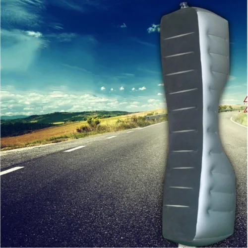 Vista 6 de FMS - Colchón hinchable de viaje para auto, para asiento trasero, cojín para cama de aire, sofá de aire, Azul