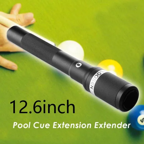 Vista 2 de Watris Veiyi 12.6inch Pool Cue Extender, Billiard Cue Sticks, Telescopic Pool Stick, Aluminium Alloy Billiard Accessories Extender
