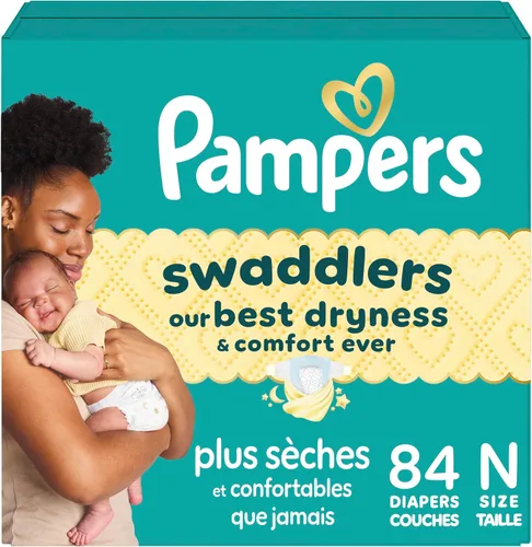 Vista 26 de Pañales talla 1, 32 unidades – Pañales desechables Pampers Swaddlers