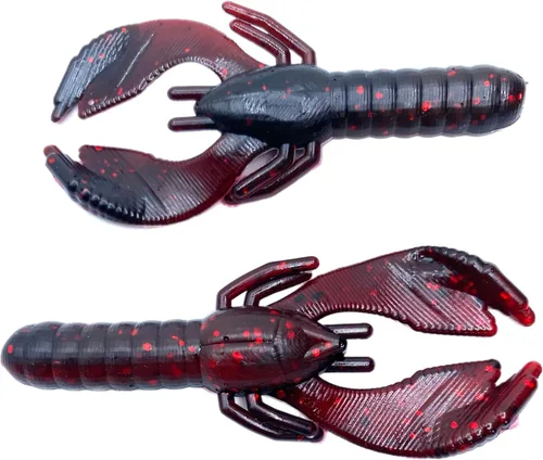 Vista 25 de Phat Pak Baits - Beasty Bug Jr Ned Rig Craw Finesse Bass Señuelo de pesca de plástico suave 20ct 2.8" Bicho Bama