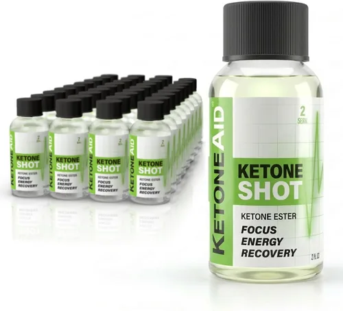 Vista 12 de KetoneAid Ketone Shot Energía de éster cetónico Sin azúcar, sin cafeína (12 unidades)