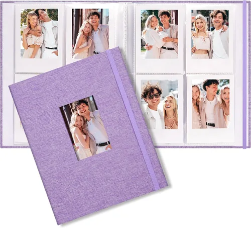 Vista 19 de Vienrose Mini álbum de fotos Polaroid 208 fotos de 2 x 3 pulgadas para Fujifilm Instax Mini 7s 8 9 11 25 26 40 50s 90 Evo Z2300 cámara instantánea