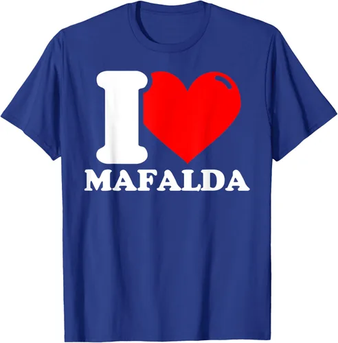 Vista 15 de Camiseta I Love Mafalda, Negro