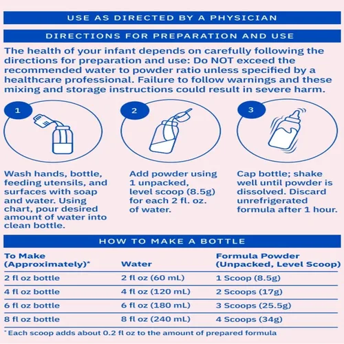 Vista 6 de Baby's Only Baby Formula - Fórmula infantil de nutrición completa, polvo a base de leche con hierro, vitamina E, vitamina D, fórmula infantil fácil