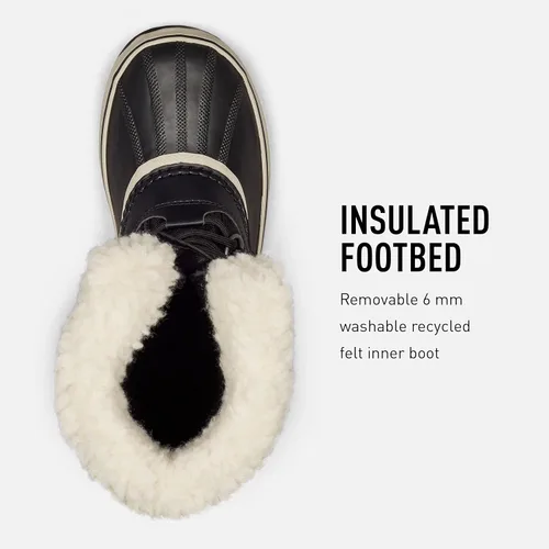 Vista 5 de Sorel Botas de carnaval de invierno para mujer, lluvia y nieve, impermeables, color marrón camello, talla, Nieve, marrón