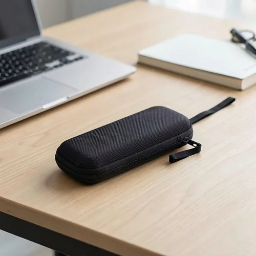Vista 5 de External Hard Drive Case EVA Hard Shell Shockproof Portable Storage Bag