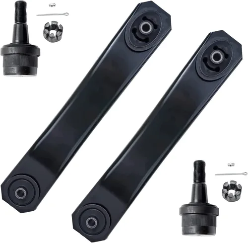 Vista 105 de Detroit Axle - 4 piezas de brazos de control traseros para Ford C-Max, Focus, Mazda 3 5, Volvo C30, C70, S40, V50, 4 brazos de control superiores e