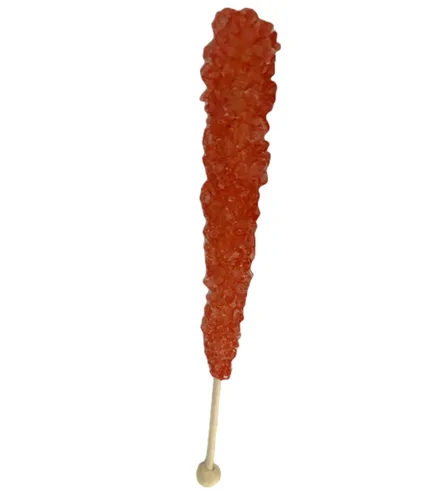 Vista 21 de Palitos clásicos de caramelo de roca, caramelos de roca de azúcar en cristal, envueltos individualmente (Paquete de 12, Niña bebé
