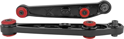 Vista 3 de Skunk2 Racing 542-05-1195 Serie Alpha Brazo de Control Inferior Trasero Anodizado en Negro 1988-1995 Honda Civic CRX / 1990-2001 Acura Integra