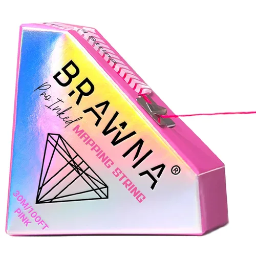 Vista 15 de BRAWNA PMU Supplies - Cuerda de mapeo preentintada para microblading y microsombreado de cejas - Cuerda de microblading premium - Herramienta