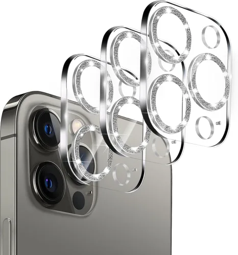 Vista 11 de Dengduoduo Paquete de 3 protectores de lente de cámara para iPhone 11 Pro de 5.8 pulgadas y iPhone 11 Pro Max de 6.5 pulgadas, vidrio templado