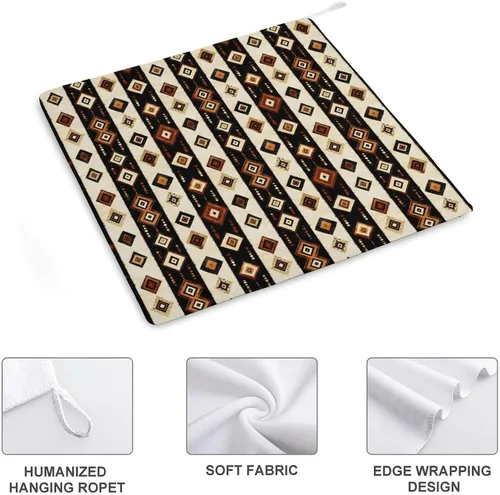 Vista 3 de Decorative Hand Towels for Bathroom - Retro Pattern A Print Soft Absorbent Small Bath Hand Towels for Kitchen, Farmhouse, Spa, Hotel, Guest Tea and