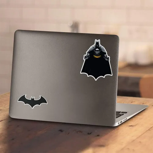 Vista 5 de Popfunk Sudadera clásica con capucha y logotipo de Batman Bat Hush