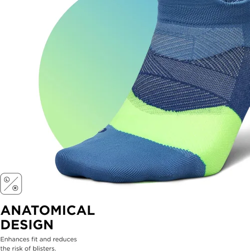 Vista 4 de Feetures Calcetines tobilleros acolchados Elite Ultra Light - Calcetines deportivos con compresión dirigida