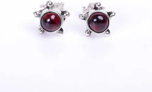 Vista 53 de Round Gemstone Stud Design 2