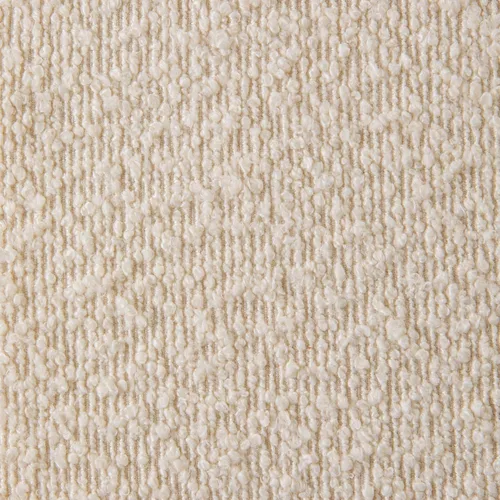Vista 7 de Household Essentials Harper Banco de metal con cojín tapizado Boucle, crema y negro