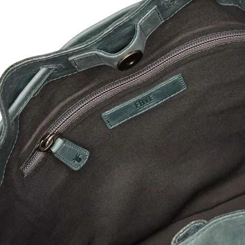 Vista 5 de Frye Bolso Hobo Melissa con cordón para mujer, Cielo