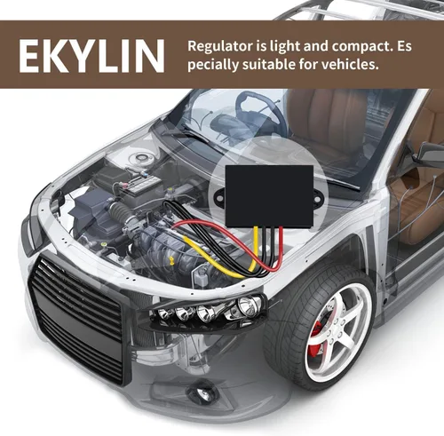Vista 2 de Convertidor de 5V a 12V 4A 48W Convertidor elevador impermeable de 5 V a 12 V Convertidor CC CC para automóvil, barco, motocicleta, radio, LED