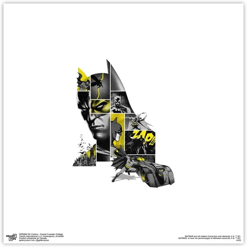 Vista 9 de Trends International Gallery Pops DC Comics - Póster de collage de cruzados con capas, 12.00 x 12.00 pulgadas, versión de marco negro
