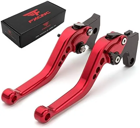 Vista 10 de FXCNC Palancas de embrague de freno ajustables cortas CNC para Tenere 700 2019-2021, Tracer 700 900 GT 2017-2021, NIKEN/GT 2019-2021, XV950 Racer