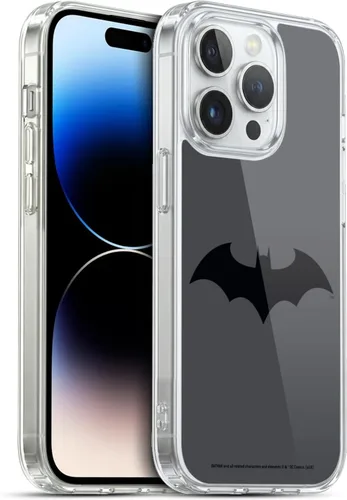Vista 364 de Head Case Designs Funda de gel con licencia oficial de Batman DC Comics Bat Signal Logos [protección de grado militar] compatible con Apple iPhone 7