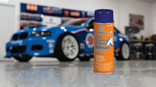 Vista 4 de Permatex 27828 Body Shop - Adhesivo de techo resistente, adhesivo en aerosol de alta resistencia, reparación de piezas interiores desprendidas