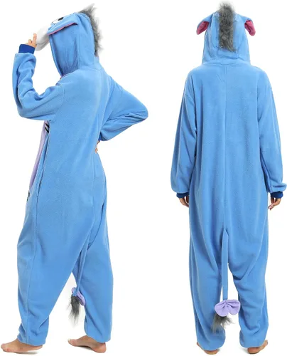 Vista 3 de NAITOKE Pijama de cosplay para adultos, disfraz de Halloween, disfraz de puntada de Perry The Platypus