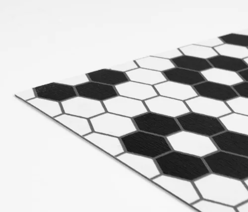 Vista 7 de FloorPops FP3931 Azulejos negros Biscotto adhesivos para el suelo