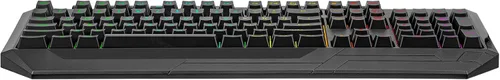 Vista 4 de Cooler Master Devastator 3 RGB Teclado para juegos Combo de teclado y mouse, teclado RGB de 6 zonas, rollover de 26 teclas, mouse ambidiestro