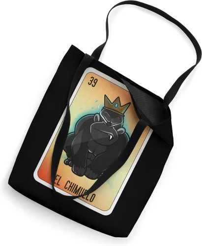 Vista 2 de El Chimuelo Mexican Slang Chicano Bingo Cards Tote Bag