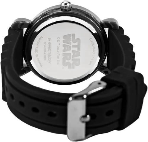 Vista 2 de STAR WARS Reloj de profesor de tiempo plástico para niños, reloj analógico de correa de silicona de cuarzo