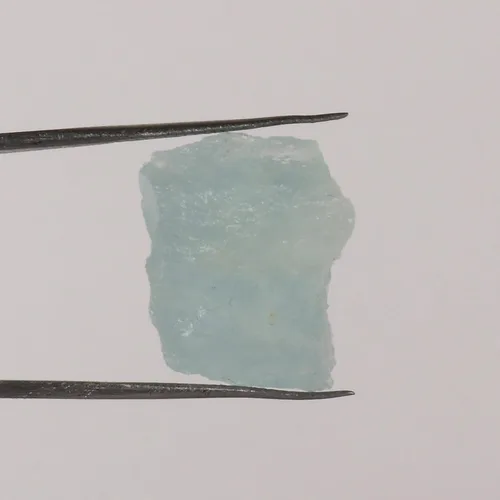 Vista 2 de GEMHUB 17.9 CT - Piedra preciosa suelta de energía natural áspera cielo aguamarina certificada sin cortar aguamarina áspera, aguamarina curativa