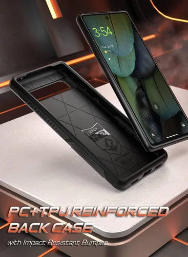 Vista 5 de Poetic Neon Series - Funda compatible con Pixel 7A 5G de 6.1 pulgadas, doble capa, resistente, resistente, ligera, delgada, a prueba de golpes