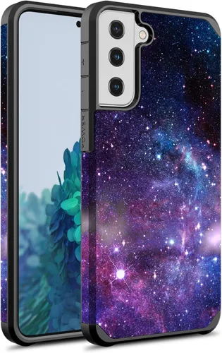 Vista 7 de Rosebono - Funda compatible con Samsung Galaxy S21 Plus 5G, delgada, híbrida, a prueba de golpes, funda rígida a prueba de golpes, diseño gráfico a