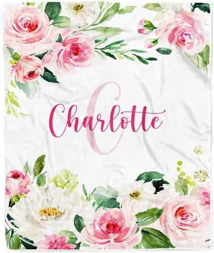 Vista 18 de Manta personalizada con nombre de tortuga para bebé, niño, niña, mar, recién nacido, hijo, hija, nieta, sobrina, cumpleaños, Navidad, manta de forro