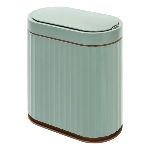 Vista 17 de ELPHECO Bote de basura con sensor de 2 galones, resistente al agua IPX5 con sensor de movimiento, cubo de basura automático para baño, oficina, Beige