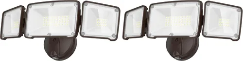 Vista 8 de LEPOWER Luces de seguridad LED de 3500 lm del anochecer al amanecer al aire libre, luz de inundación al aire libre de 35 W con fotocélula, 5500 K