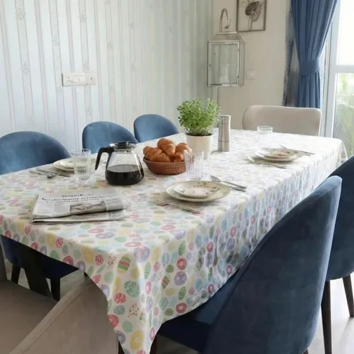 Vista 23 de Urban Villa - Mantel de mesa 100 % algodón, para uso diario, cenas familiares o fiestas en interiores o exteriores, a cuadros, color negro/blanco