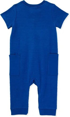 Vista 2 de Burt's Bees Baby baby-boys Romper Jumpsuit, 100% Organic Cotton One-piece Coverall
