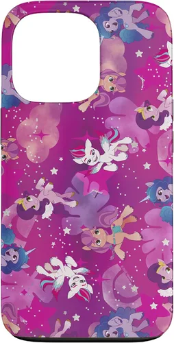 Vista 10 de My Little Pony: Una nueva generación Pink Group Pony Pattern V3 Funda para iPhone 17