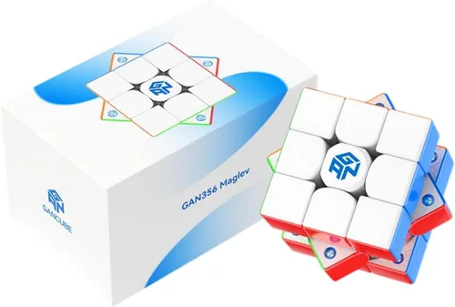Vista 14 de GAN 356 Maglev Cubo 3x3 - Rompecabezas magnético sin adhesivo de velocidad (versión de superficie esmerilada)