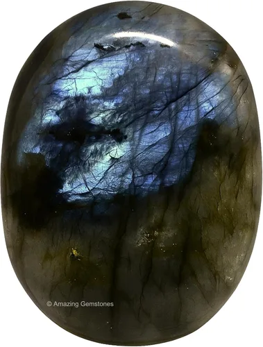 Vista 37 de Piedras de Siete Chakras de Amazing Gemstone y Piedras Curativas - Grandes Piedras de Palma de Cristal - Cristal para Buena Suerte, Energía Positiva