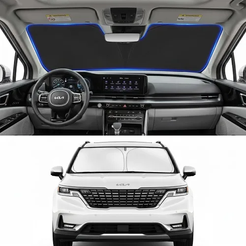 Vista 77 de Parasol para parabrisas para BMW X1 E84 2016-2024 2025, accesorios – Cubierta de parasol para parabrisas de ventana delantera, ajuste personalizado