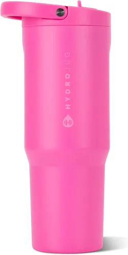 Vista 123 de HydroJug Sport - Botella de agua aislada de acero inoxidable de 20 onzas, All Star