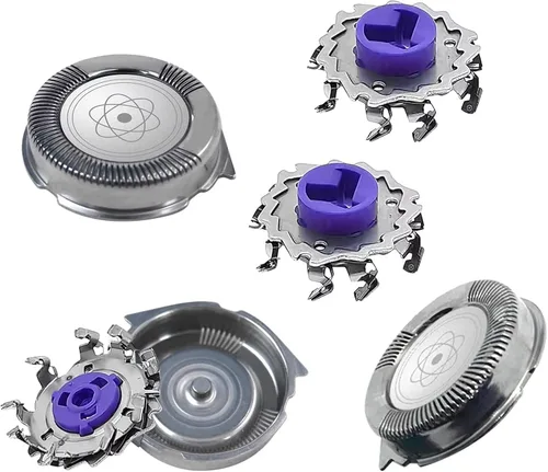 Vista 3 de 3X - Cuchilla de afeitar de repuesto para Philips Norelco 7950XL, 7800XL, 7800XLcc, 7810XL, 7380XL, 7360XL, 7350XL, 7345XL, 7340XL, 7325XL, 7315XL